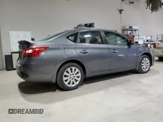 2016 Nissan Sentra S with VIN 3N1AB7AP5GL649232, listed as a Copart auction lot 52609385 with 139,428 mi miles and Salvage Title. Bid and sale history available at carsss.com. Image 3.
