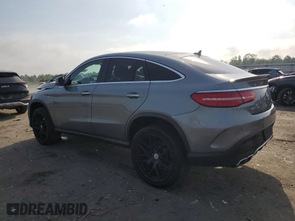2016 Mercedes-Benz GLE 63 S AMG z VIN 4JGED7FBXGA012667, wystawiony jako Copart lot #57424895 z przebiegiem 94 245 mil mil oraz Szkoda całkowita • Salvage title. Historia ofert i sprzedaży dostępna na DreamBid. Obrazek 2.
