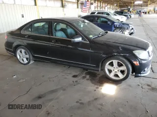 2010 Mercedes-Benz C 300 Sport with VIN WDDGF5EB2AR096799, listed as a Copart auction lot 51353485 with 176,517 mi miles and Clean Title. Bid and sale history available at DreamBid. Image 4.