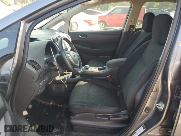 2015 Nissan LEAF SV with VIN 1N4AZ0CP5FC319989, listed as a Copart auction lot 64185663 with 69,099 mi miles. Bid and sale history available at carsss.com. Image 7.