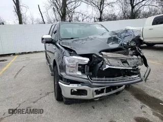2020 Ford F-150 XL with VIN 1FTEW1E45LKD09638, listed as a Copart auction lot 43833895 with 153,048 mi miles and Salvage Title. Bid and sale history available at carsss.com. Image 11.