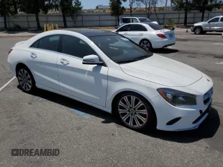 2019 Mercedes-Benz CLA 250 with VIN WDDSJ4EB7KN759182, listed as a Copart auction lot 61599003 with 44,764 mi miles and . Bid and sale history available at DreamBid. Image 4.