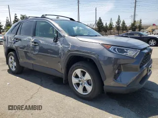 2020 Toyota RAV4 Hybrid XLE with VIN JTMRWRFV7LD063381, listed as a Copart auction lot 60661275 with 70,544 mi miles and Salvage title. Bid and sale history available at DreamBid. Image 4.