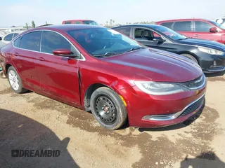2015 Chrysler 200 Limited with VIN 1C3CCCAB1FN725502, listed as a IAAI auction lot 42523519 with 129,955 mi miles and . Bid and sale history available at DreamBid. Image 1.