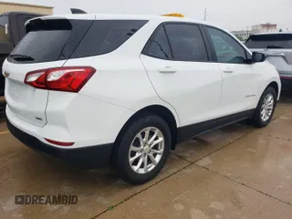 2020 Chevrolet Equinox LS z VIN 2GNAX5EV7L6256494, wystawiony jako IAAI lot #42575792 z przebiegiem 23 809 mil mil oraz . Historia ofert i sprzedaży dostępna na DreamBid. Obrazek 8.