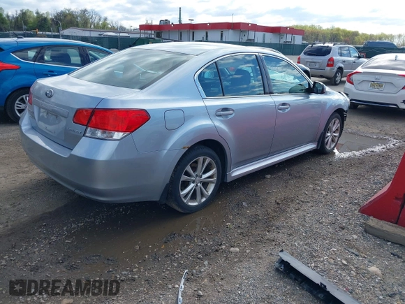 2013 Subaru Legacy Premium with VIN 4S3BMCB61D3038051, listed as a IAAI auction lot 42029178 with Not Provided miles and . Bid and sale history available at carsss.com. Image 4.