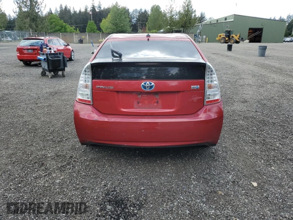 2010 Toyota Prius II with VIN JTDKN3DUXA0079851, listed as a Copart auction lot 55851525 with 247,830 mi miles and Clean Title. Bid and sale history available at DreamBid. Image 6.