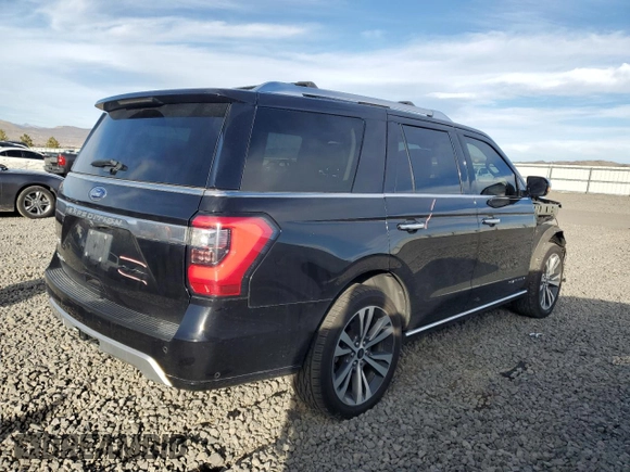 2020 Ford Expedition Platinum with VIN 1FMJU1MT9LEA37599, listed as a Copart auction lot 45430575 with 56,891 mi miles and Salvage Title. Bid and sale history available at carsss.com. Image 3.