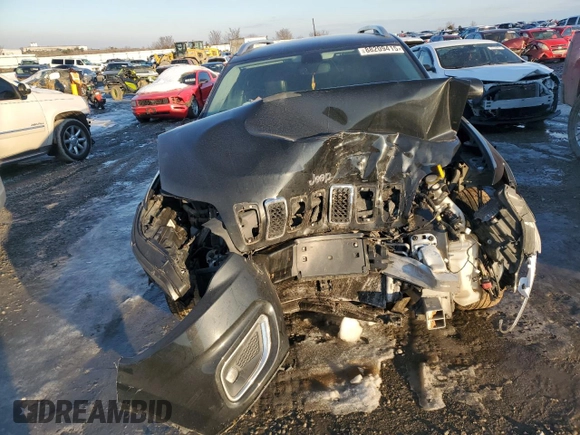 2020 Jeep Cherokee Limited with VIN 1C4PJLDB0LD565001, listed as a Copart auction lot 88209415 with 0 mi miles and Salvage Title. Bid and sale history available at carsss.com. Image 5.