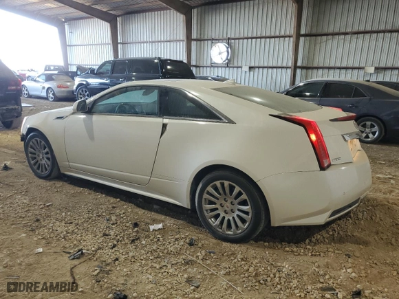 2014 Cadillac CTS Coupe Premium with VIN 1G6DD1E38E0178165, listed as a Copart auction lot 77033664 with 49,406 mi miles and Salvage Title. Bid and sale history available at carsss.com. Image 2.