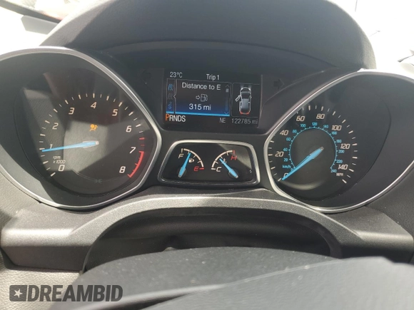 2013 Ford Escape SE with VIN 1FMCU9GX2DUD00349, listed as a Copart auction lot 56070475 with 122,785 mi miles and Salvage title. Bid and sale history available at DreamBid. Image 9.