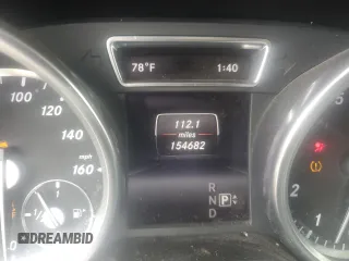 2014 Mercedes-Benz M 350 with VIN 4JGDA5HB9EA337104, listed as a Copart auction lot 50757295 with 154,682 mi miles and Salvage Title. Bid and sale history available at DreamBid. Image 9.