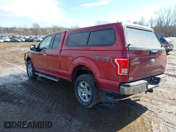 2016 Ford F-150 XLT with VIN 1FTFX1EG3GFD41711, listed as a IAAI auction lot 41639232 with 41,426 mi miles. Bid and sale history available at carsss.com. Image 3.
