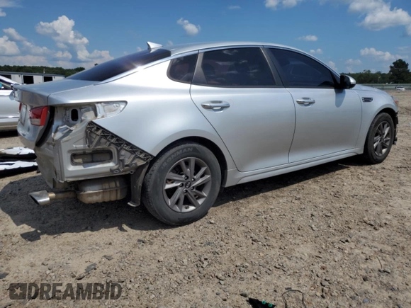 2020 Kia Optima LX with VIN 5XXGT4L33LG435083, listed as a Copart auction lot 62124205 with 93,204 mi miles and Salvage title. Bid and sale history available at DreamBid. Image 3.