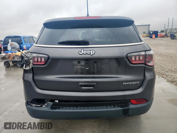 2022 Jeep Compass Sport с VIN 3C4NJCAB2NT167961, выставлен на аукционе Copart как лот 60328305 с пробегом 22 187 миль миль и Списание • Salvage title. История ставок и продаж доступна на DreamBid. Изображение 6.