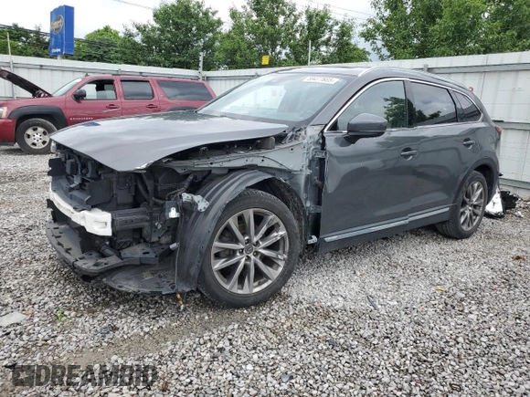 2018 Mazda CX-9 Grand Touring with VIN JM3TCADY7J0211781, listed as a Copart auction lot 59477885 with 77,667 mi miles and Salvage title. Bid and sale history available at DreamBid. Image 1.