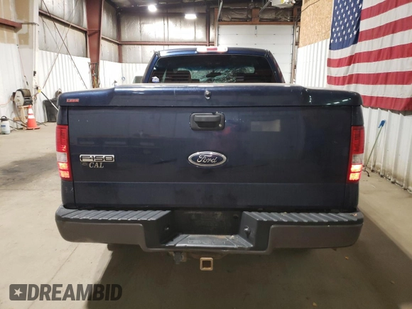 2004 Ford F-150 XLT with VIN 1FTPX14574NB58172, listed as a Copart auction lot 60888445 with 105,439 mi miles and Salvage title. Bid and sale history available at DreamBid. Image 6.