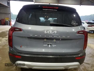 2022 Kia Telluride LX with VIN 5XYP24HC4NG230804, listed as a Copart auction lot 55994425 with 97,397 mi miles and Salvage title. Bid and sale history available at DreamBid. Image 6.