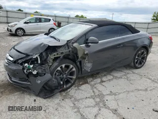 2016 Buick Cascada Premium с VIN W04WT3N53GG112343, выставлен на аукционе Copart как лот 62080574 с пробегом 24 000 миль миль и Списание • Salvage title. История ставок и продаж доступна на DreamBid. Изображение 1.
