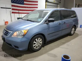 2010 Honda Odyssey LX with VIN 5FNRL3H29AB048363, listed as a Copart auction lot 59543905 with 141,671 mi miles and Salvage title. Bid and sale history available at DreamBid. Image 1.