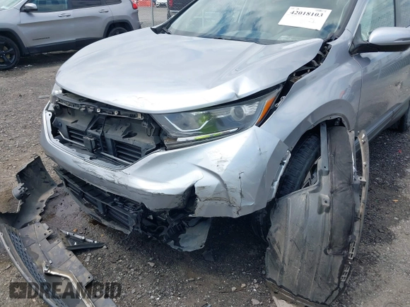 2017 Honda CR-V EX with VIN 7FARW1H53HE031126, listed as a IAAI auction lot 42018103 with 75,312 mi miles. Bid and sale history available at carsss.com. Image 6.