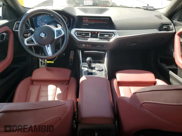 2022 BMW 2 Series M240i xDrive with VIN 3MW53CM05N8C78878, listed as a Copart auction lot 49182695 with 9,049 mi miles and Salvage title. Bid and sale history available at DreamBid. Image 8.