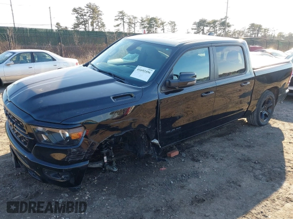 2023 Ram 1500 Big Horn with VIN 1C6SRFFT1PN660751, listed as a IAAI auction lot 41692496 with 30,215 mi miles and . Bid and sale history available at DreamBid. Image 19.