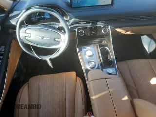 2023 Genesis GV80 z VIN KMUHBDSB9PU124092, wystawiony jako Copart lot #88873665 z przebiegiem 20 851 mil mil oraz Szkoda całkowita • Salvage title. Historia ofert i sprzedaży dostępna na DreamBid. Obrazek 8.