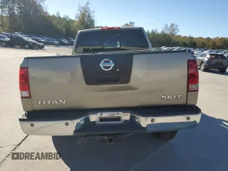 2006 Nissan Titan XE with VIN 1N6AA06B66N570734, listed as a Copart auction lot 83054724 with 205,702 mi miles and Salvage Title. Bid and sale history available at carsss.com. Image 6.