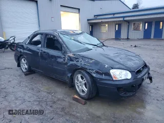 2005 Subaru Impreza Sedan (Natl) RS with VIN JF1GD67555G525468, listed as a Copart auction lot 85087224 with 0 mi miles and Salvage Title. Bid and sale history available at carsss.com. Image 4.