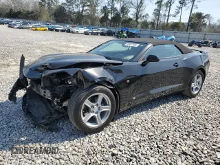 2020 Chevrolet Camaro 1LT with VIN 1G1FB3DS3L0113603, listed as a Copart auction lot 48622485 with 43,136 mi miles and Salvage Title. Bid and sale history available at carsss.com. Image 1.