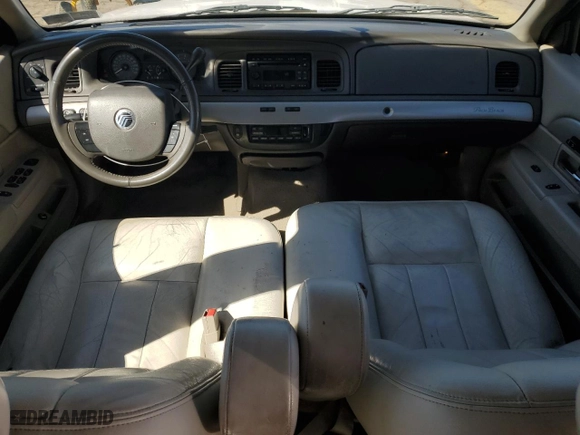 2008 Mercury Grand Marquis LS with VIN 2MEHM75V88X609613, listed as a Copart auction lot 50794305 with 134,369 mi miles and Salvage Title. Bid and sale history available at carsss.com. Image 8.