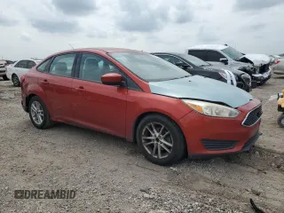 2018 Ford Focus SE with VIN 1FADP3F21JL316763, listed as a Copart auction lot 50241445 with 104,830 mi miles and Salvage Title. Bid and sale history available at carsss.com. Image 4.
