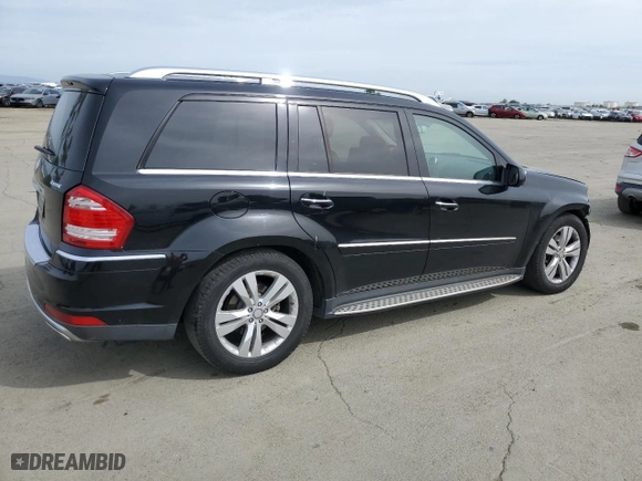 2010 Mercedes-Benz GL-Class GL 450 with VIN 4JGBF7BE6AA540629, listed as a Copart auction lot 49322195 with 107,701 mi miles and Salvage Title. Bid and sale history available at carsss.com. Image 3.