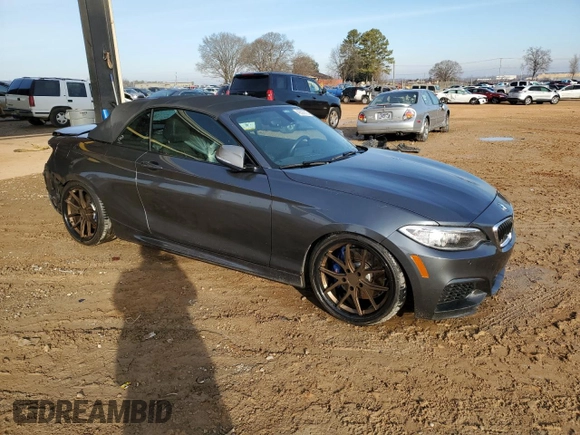 2016 BMW 2 Series M235i with VIN WBA1M1C53GV394612, listed as a Copart auction lot 42527815 with 60,630 mi miles and Salvage Title. Bid and sale history available at carsss.com. Image 4.