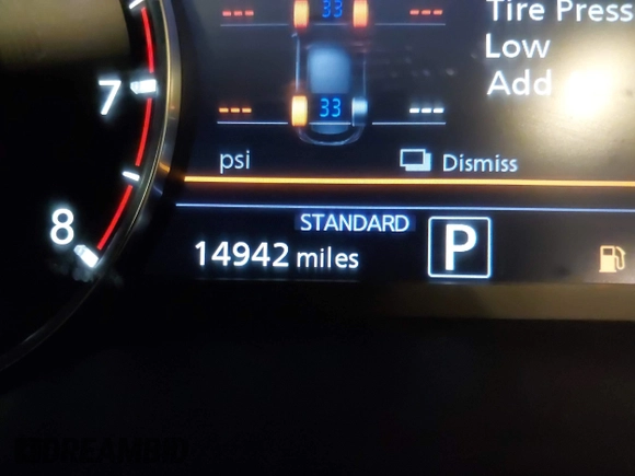 2021 Infiniti QX50 Luxe z VIN 3PCAJ5BB2MF120371, wystawiony jako IAAI lot #38543489 z przebiegiem 14 942 mil mil oraz . Historia ofert i sprzedaży dostępna na DreamBid. Obrazek 7.