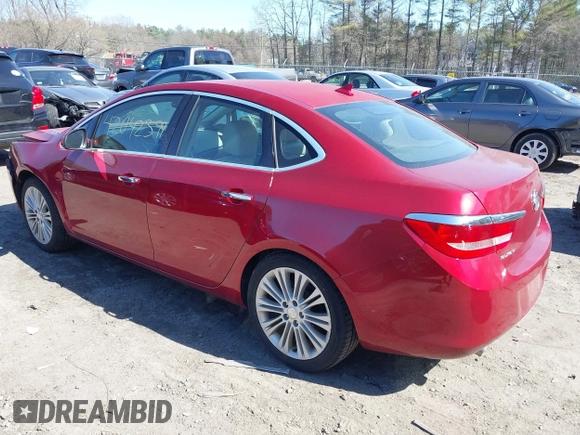 2014 Buick Verano with VIN 1G4PP5SK1E4157067, listed as a IAAI auction lot 42042398 with 93,127 mi miles. Bid and sale history available at carsss.com. Image 3.