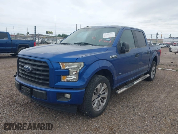 2017 Ford F-150 XL with VIN 1FTEW1CP3HKD58597, listed as a IAAI auction lot 41928993 with 143,802 mi miles and . Bid and sale history available at DreamBid. Image 6.
