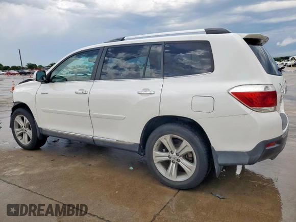2011 Toyota Highlander Limited with VIN 5TDYK3EH1BS037717, listed as a Copart auction lot 55454495 with 98,824 mi miles and Clean title. Bid and sale history available at DreamBid. Image 2.