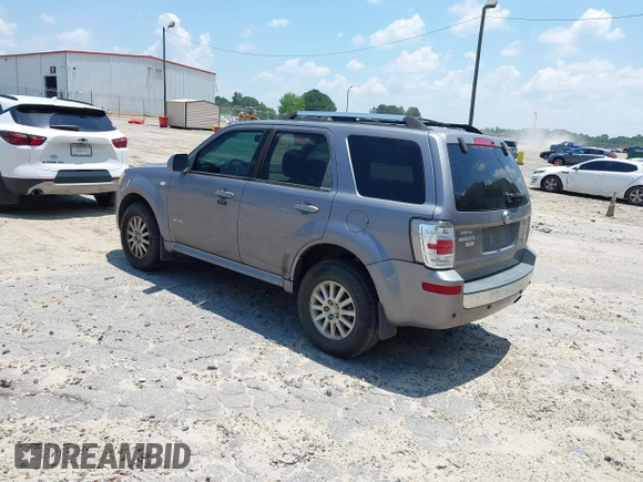 2008 Mercury Mariner Premier with VIN 4M2CU87118KJ08023, listed as a IAAI auction lot 42545623 with 161,639 mi miles and . Bid and sale history available at DreamBid. Image 3.