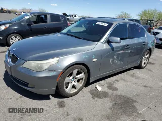 2008 BMW 5 Series 535i z VIN WBANW135X8CZ82855, wystawiony jako Copart lot #55795745 z przebiegiem 86 278 mil mil oraz Szkoda całkowita • Salvage title. Historia ofert i sprzedaży dostępna na DreamBid. Obrazek 1.