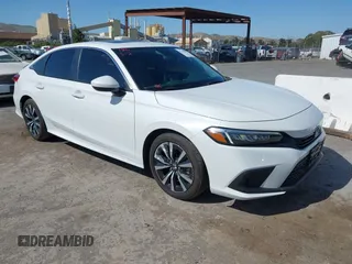 2024 Honda Civic EX z VIN 2HGFE1F74RH304237, wystawiony jako IAAI lot #42175076 z przebiegiem 24 618 mil mil oraz . Historia ofert i sprzedaży dostępna na DreamBid. Obrazek 1.