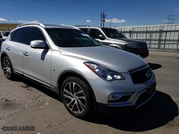 2017 Infiniti QX50 with VIN JN1BJ0RR8HM402802, listed as a Copart auction lot 50829775 with 108,071 mi miles and Salvage Title. Bid and sale history available at carsss.com. Image 12.
