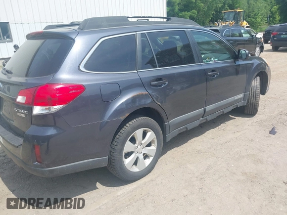 2010 Subaru Outback Premium All-Weather Anniversary with VIN 4S4BRBCC0A3353219, listed as a IAAI auction lot 42540619 with 176,855 mi miles and . Bid and sale history available at DreamBid. Image 4.