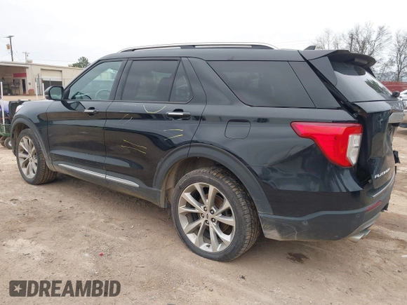 2022 Ford Explorer Platinum with VIN 1FM5K8HC5NGA35754, listed as a IAAI auction lot 41334528 with 65,772 mi miles. Bid and sale history available at carsss.com. Image 3.