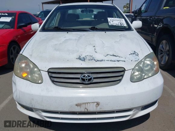 2003 Toyota Corolla CE with VIN 1NXBR32E53Z012792, listed as a IAAI auction lot 42035927 with 180,376 mi miles and . Bid and sale history available at DreamBid. Image 6.