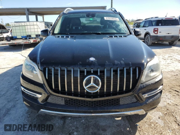 2014 Mercedes-Benz GL 450 with VIN 4JGDF7CE7EA317268, listed as a Copart auction lot 47659655 with 114,686 mi miles and Clean title. Bid and sale history available at DreamBid. Image 5.