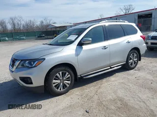2019 Nissan Pathfinder SL with VIN 5N1DR2MN0KC583160, listed as a IAAI auction lot 41811725 with 81,682 mi miles and . Bid and sale history available at DreamBid. Image 2.