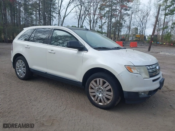 2010 Ford Edge Limited with VIN 2FMDK4KC6ABA65604, listed as a IAAI auction lot 41924025 with 165,726 mi miles. Bid and sale history available at carsss.com. Image 1.