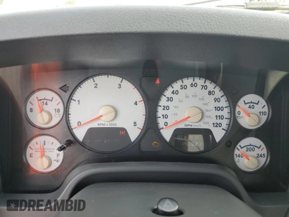 2009 Dodge Ram 2500 SLT with VIN 3D7KR28L39G542927, listed as a Copart auction lot 54203535 with 190,021 mi miles and Clean Title. Bid and sale history available at carsss.com. Image 9.